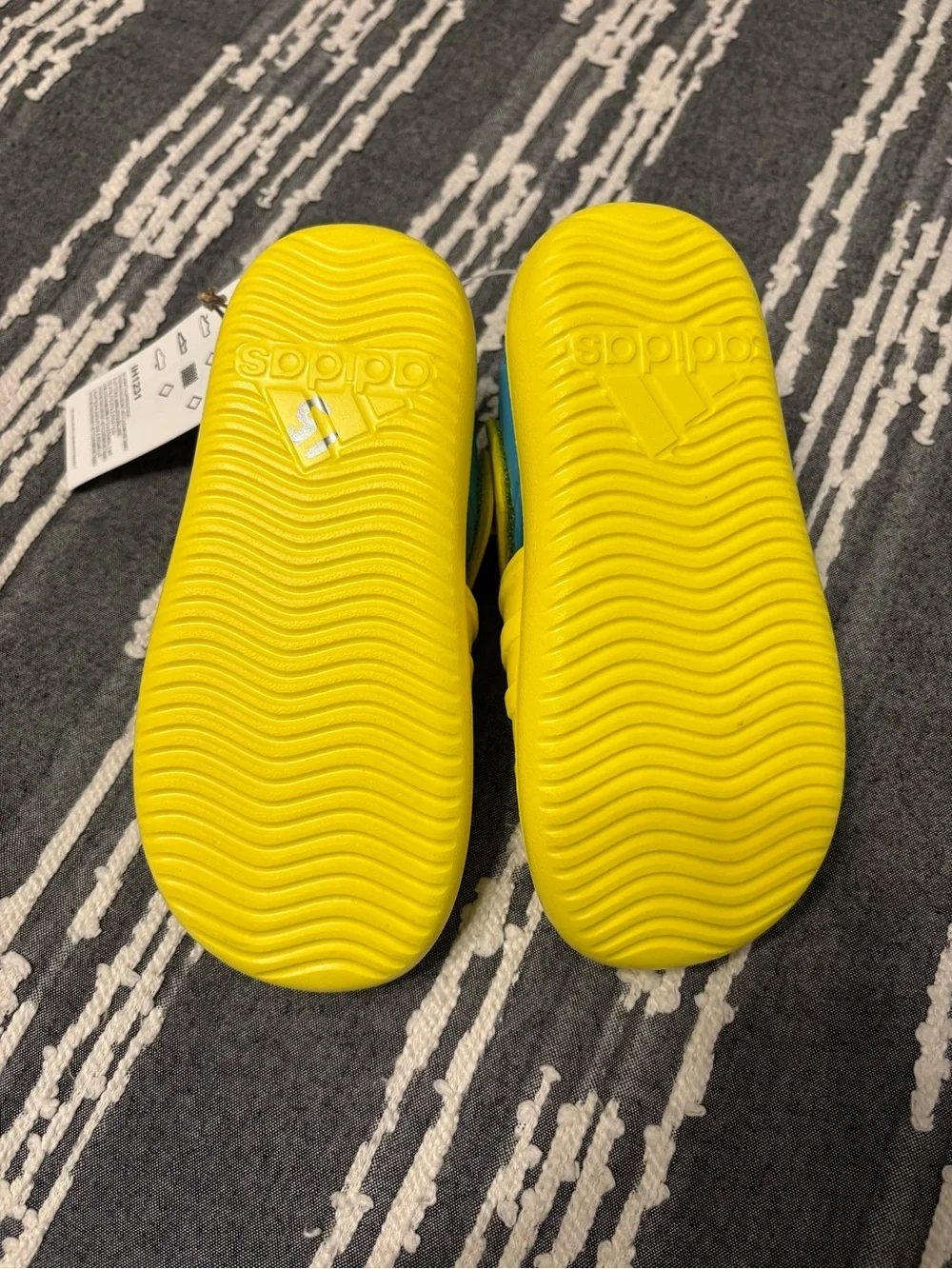 adidas bright yellow